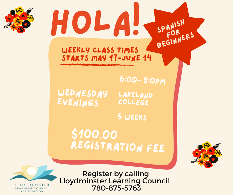 Conversational Spanish for Travellers Lloydminster Learning