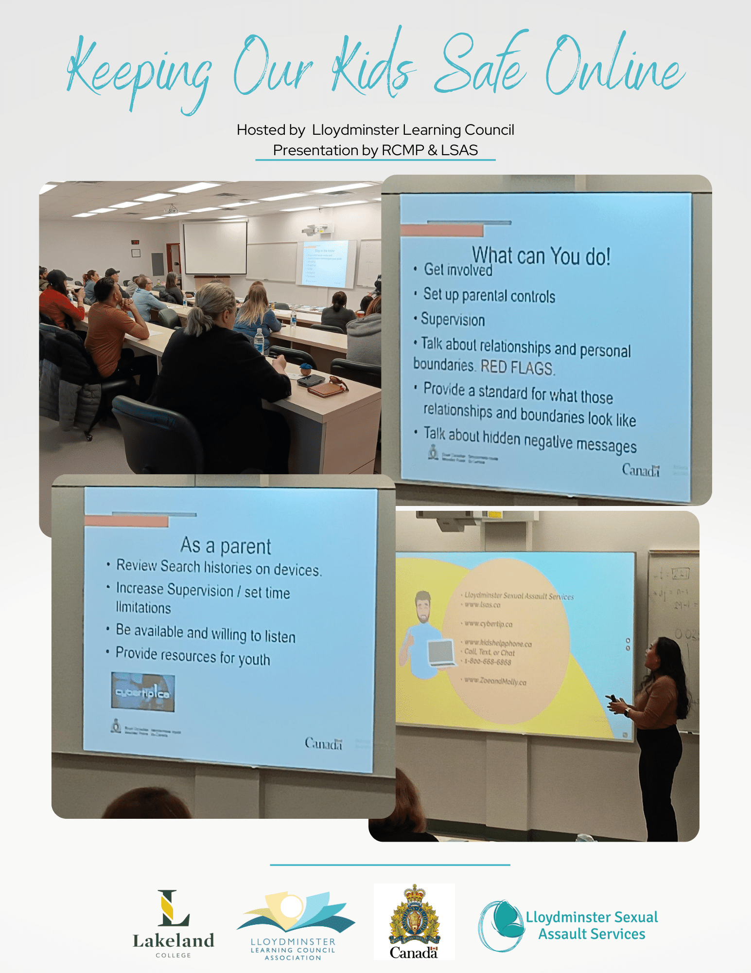 RCMP/LSAS: Keeping Our Kids Safe Online talk – Lloydminster Learning ...